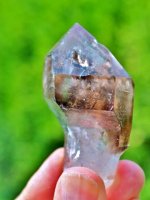 (image for) Amethyst / Smoky Quartz (Brandburg): crystal - Sceptre
