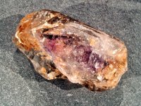 (image for) Smoky Quartz / Amethyst (Brandburg): crystal - Skeletal DT