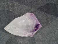 (image for) Amethyst: crystal - part-polished point (Madagascar)