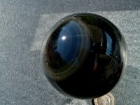 (image for) Obsidian - Rainbow: sphere - 7.5cm