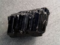 (image for) Tourmaline - Black: crystal cluster - DT (Madagascar)