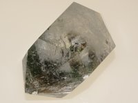 (image for) Clear Quartz: polished point - DT Chlorite Phantom (Madagascar)