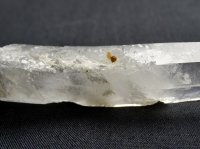 (image for) Tibetan Black Spot Quartz: crystal - Self-healed Lemurian