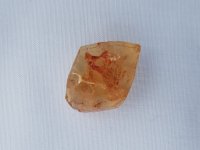 (image for) Topaz – Golden-orange (Imperial): crystal slice