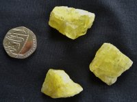(image for) Danburite - Yellow: rough pieces