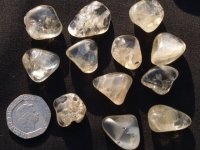 (image for) Golden Labradorite - B grade: tumbled stones (small)
