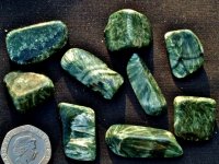 (image for) Seraphinite - A grade: polished pieces (xsmall)