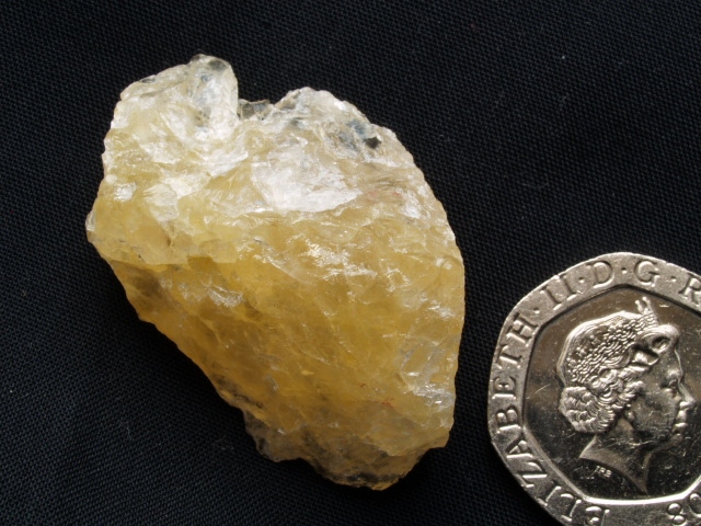 (image for) Azeztulite (Himalayan Golden): rough piece - Click Image to Close