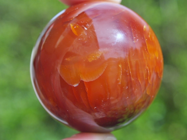 (image for) Carnelian: sphere - 5cm (Madagascar) - Click Image to Close