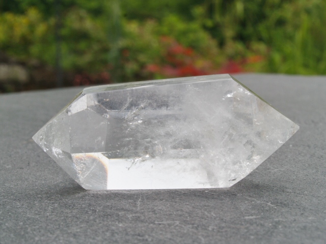(image for) Clear Quartz: polished point - DT (Madagascar) - Click Image to Close