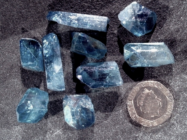 (image for) Danburite - Aqua Aura: crystals (xsmall) - Click Image to Close