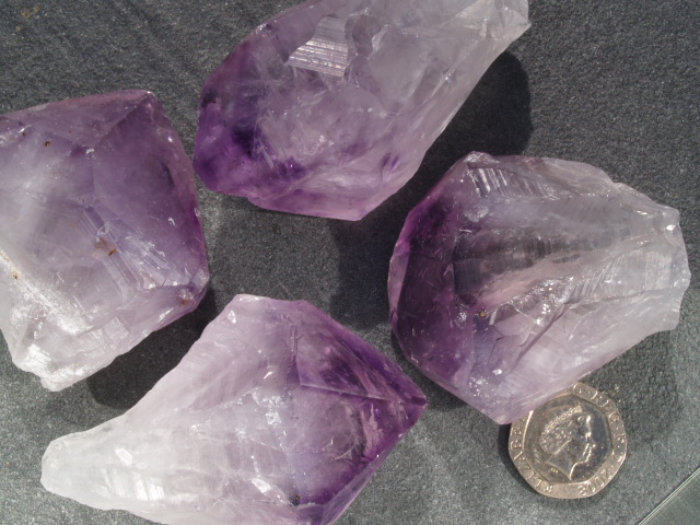 (image for) Amethyst - A grade: crystals - (xlarge) Brazil - Click Image to Close