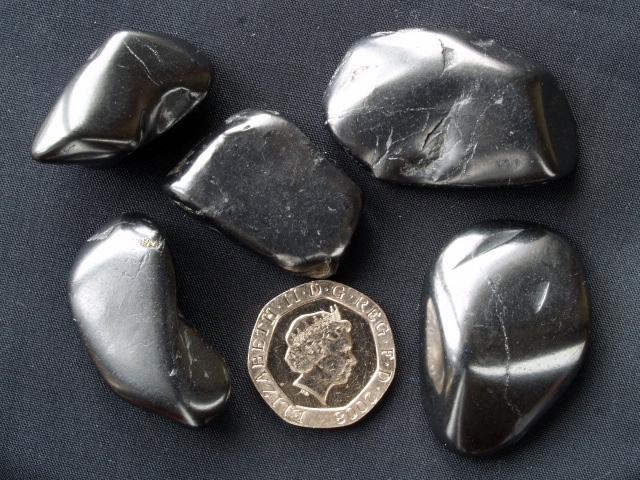 (image for) Shungite: tumbled stones - Click Image to Close