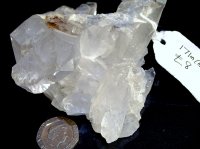 Clear Quartz: crystal cluster (Brazil)