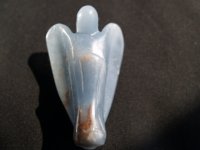 (image for) Angelite: Angel carving