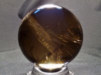 Smoky Quartz: sphere - 4.5cm (Madagascar)