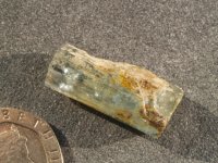 Aquamarine A: crystal (South Africa)