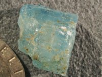 Aquamarine A: crystal (South Africa)