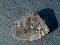 Clear / Smoky Quartz (Brandburg): crystal - DT Phantom