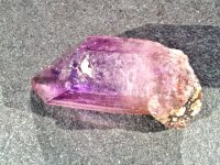 (image for) Amethyst / Fire Quartz (Brandburg): crystal - Included