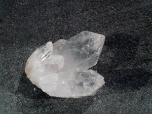 Clear Quartz: crystal cluster (Africa)