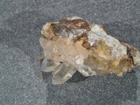 Clear Quartz: crystal cluster - Included (Africa)