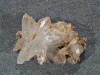 Clear Quartz: crystal cluster - Included (Africa)