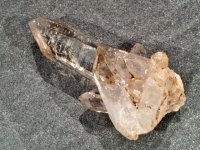 Smoky Quartz (Brandburg): crystal cluster - Skeletal Manifestor