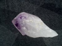 (image for) Amethyst: crystal - part-polished point (Madagascar)