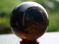 Smoky Quartz: sphere - 7.25cm (Madagascar)