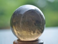 Smoky Quartz: sphere - 4.25cm (Madagascar)