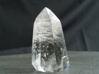 (image for) Rutilated Clear Quartz: polished point - Included (Madagascar)