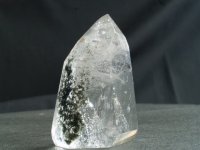 (image for) Rutilated Clear Quartz: polished point - Included (Madagascar)