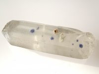 (image for) Clear Quartz: crystal - Fluorite Included (Madagascar)