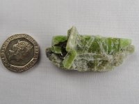 (image for) Kyanite - Green: bladed cluster