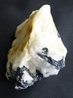 (image for) Tourmaline with Quartz: rough piece