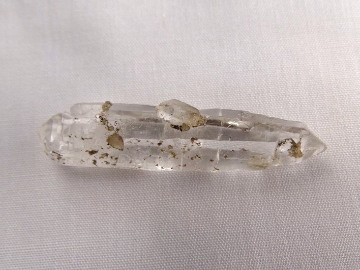 (image for) Clear Quartz: crystal - Self-healed DT - Click Image to Close