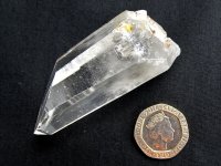 Clear Quartz: crystal - DT Self-healed