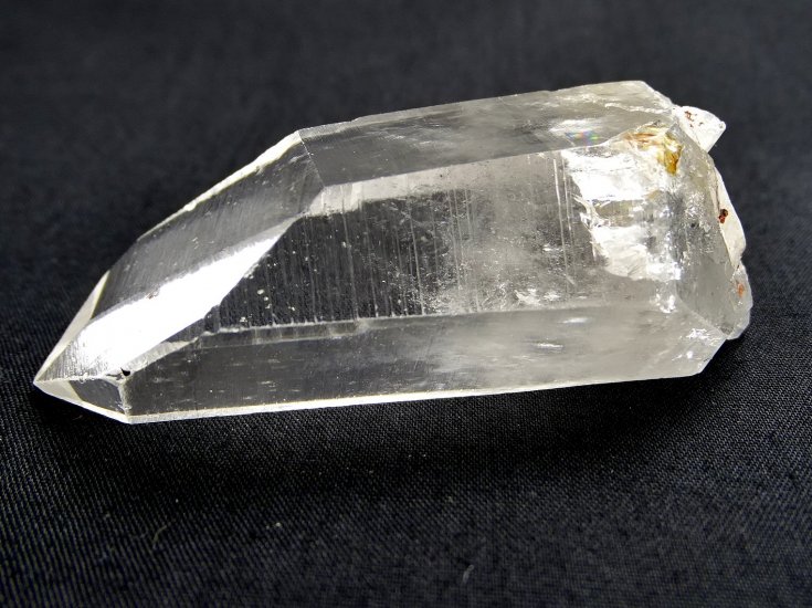 (image for) Clear Quartz: crystal - DT Self-healed - Click Image to Close