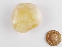(image for) Chalcedony - Pink: polished pebble