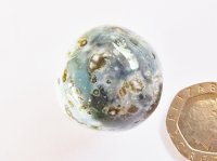 (image for) Ocean Jasper: polished pebble (Madagascar)