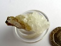 (image for) Ananda Quartz (Anandalite): crystal cluster (India)
