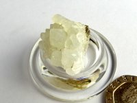 (image for) Ananda Quartz (Anandalite): crystal cluster (India)