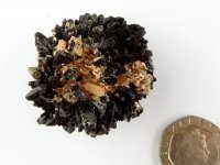 Creedite - Black: crystal cluster