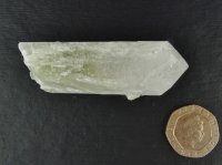Danburite - White: crystal - Included Elestial