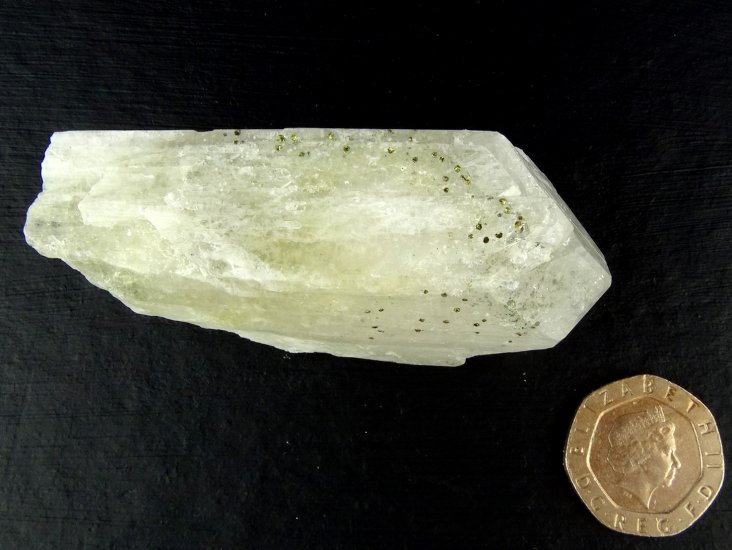 (image for) Danburite - White: crystal - Elestial Included - Click Image to Close