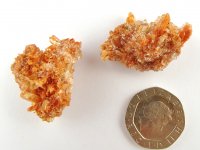 Creedite: crystal cluster (pair)