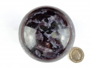 Indigo Gabbro (Mystic Merlinite): 5.5cm sphere (Madagascar)