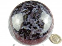 Indigo Gabbro (Mystic Merlinite): 5.5cm sphere (Madagascar)