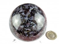 (image for) Indigo Gabbro (Mystic Merlinite): 5.5cm sphere (Madagascar)